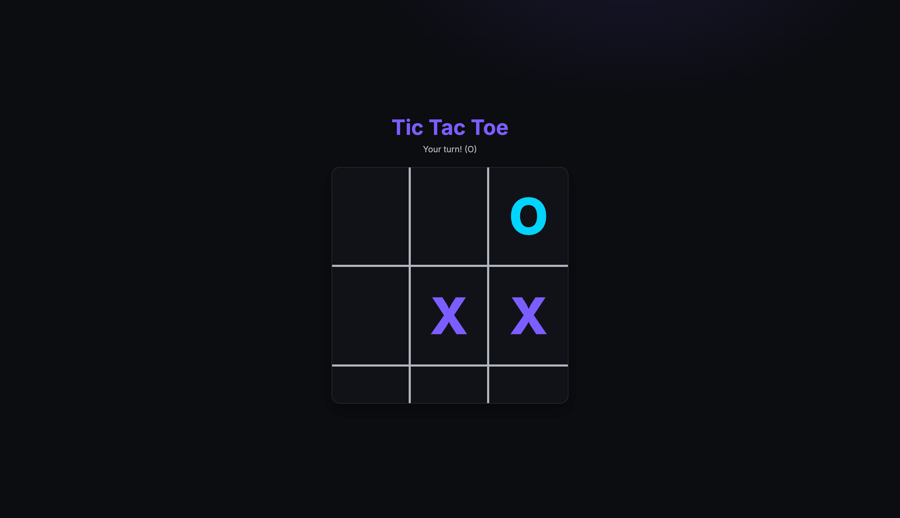 Tic Tac Toe preview