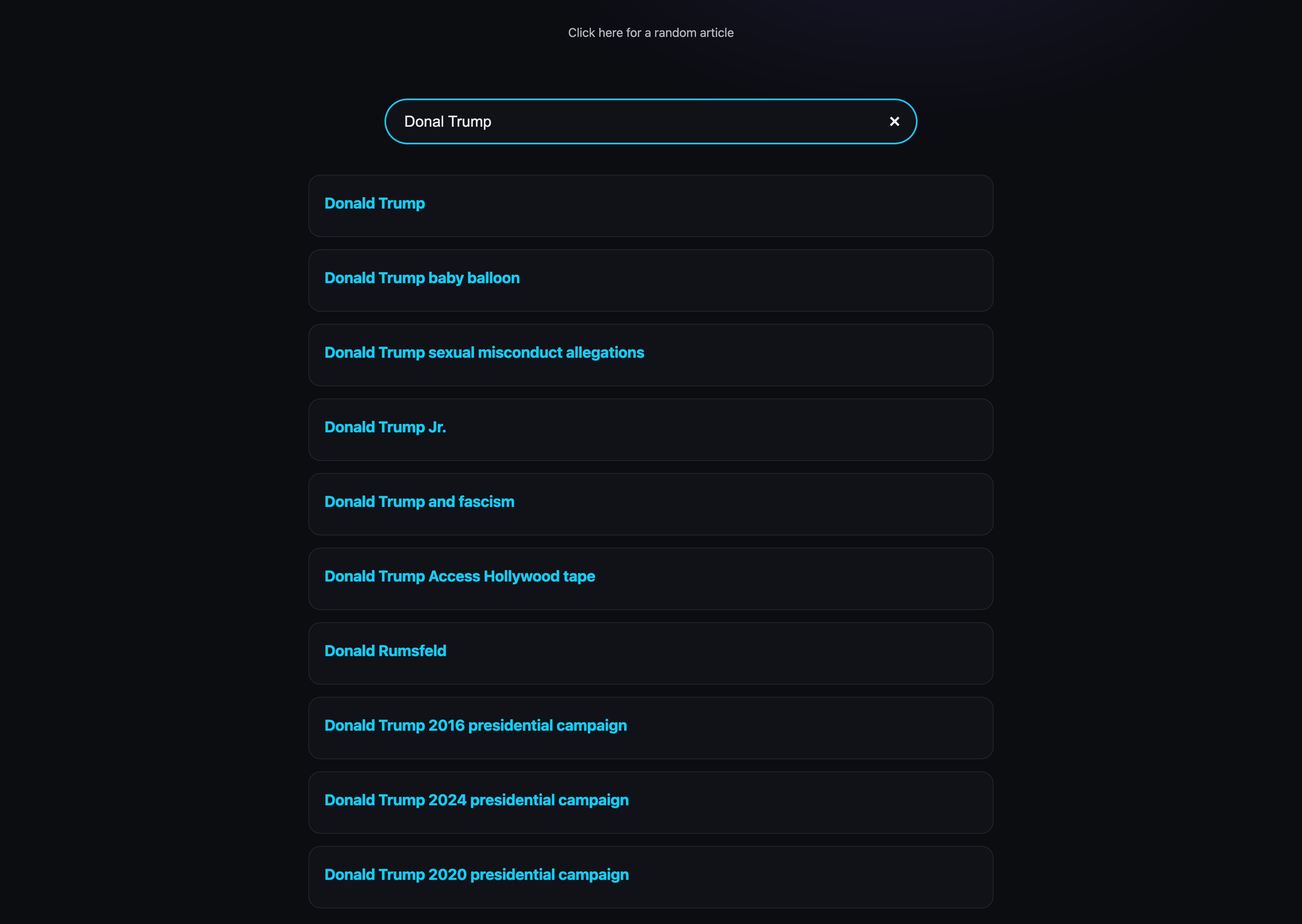 Wikipedia Viewer preview